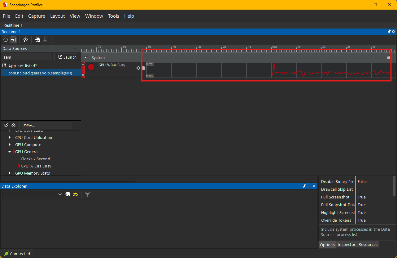 Snapdragon profiler gpu busy